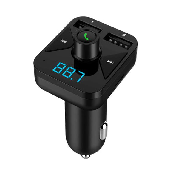 iMars BT16 Car FM Transmitter AUX Wireless bluetooth Hands-free MP3 Player Dual USB Charger