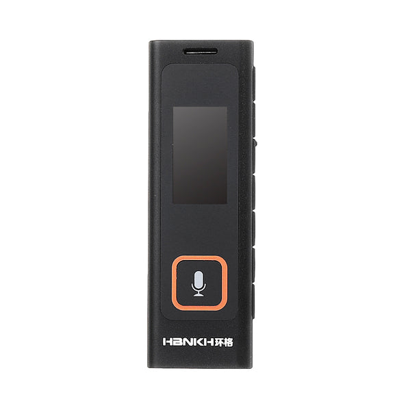 HBNKH H-R510 8GB Recording Pen HD Noise Reduction Voice Recorder 60M Record MP3 Player Built-in Speaker