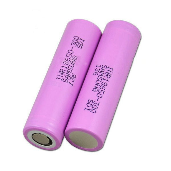 2PCS INR18650-30Q 3000mah 20A Flat Top Protected Power 18650 Li-ion Battery for Samsung