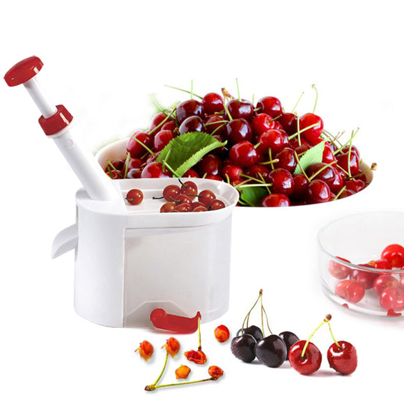 Honana Quality Cherry Pitter Fruit Seed Remover Machine Fruit Nuclear Corer Container