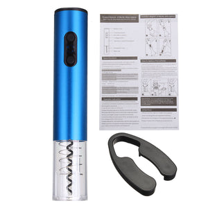 Aluminum Alloy Electric Wine Opener Wine Preserver Power Wine Bottle Removal