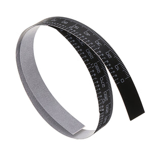 0-100/150/200/300mm Self Adhesive Metric/Inch Ruler Black Tape for Digital Caliper Replacement