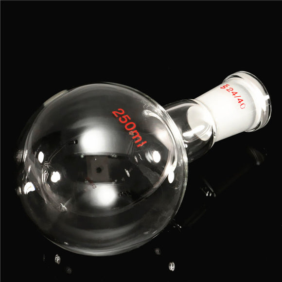 24/40 Joints 250ml Single Neck Round Bottom Flask Laboratory Glassware