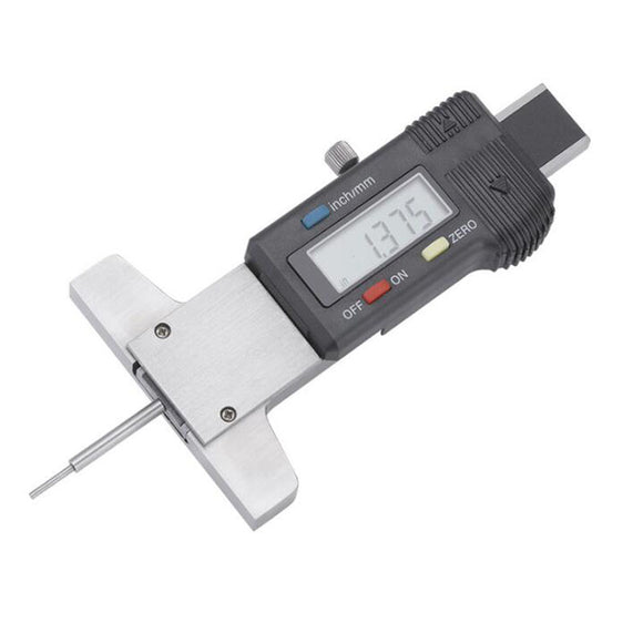 Electronic Digital Display Tread Depth Gauge Tire Tread Sounder Caliper Thickness Gauge Tire Monitoring System Measurement Tool