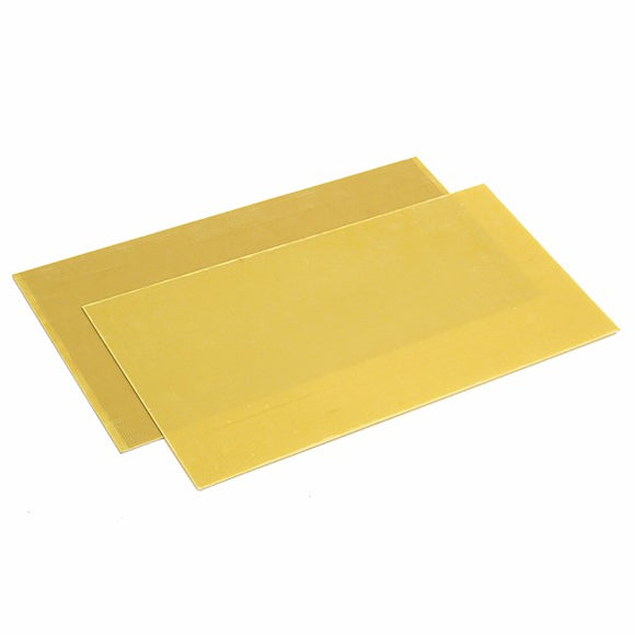 12x6 Inch Yellow Glass Fiber Sheet GRP Epoxy Resin G10 FR4 1mm/2mm