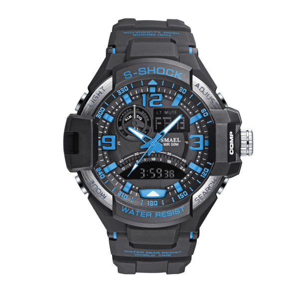 SMAEL 1516 Alarm LED Digital Watch Multifunction Sport Watch