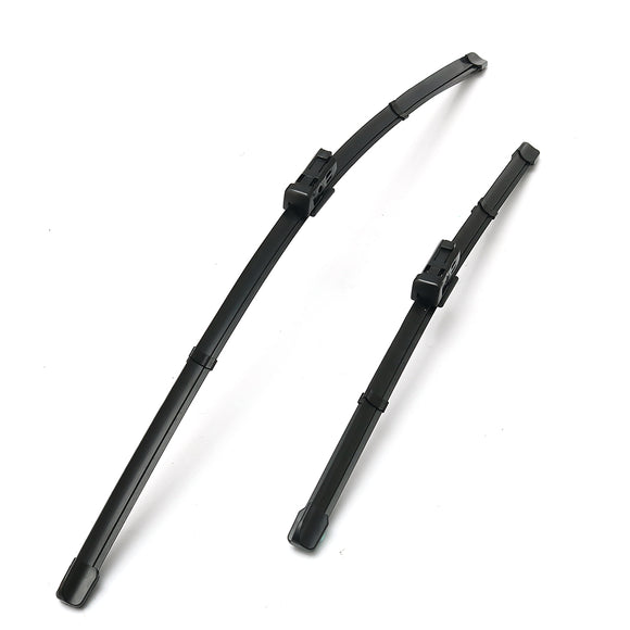 Pair 24 Inch +16 Inch Front Wiper Blades Set For AudiA1 For Skoda Seat For VW RHD Vehicle
