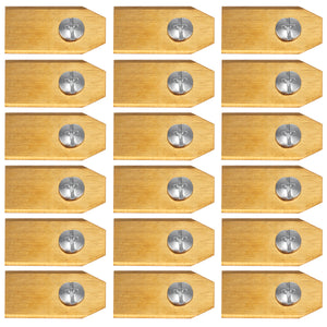 18pcs Titanium Lawnmower Blade For Automower Husqvarna And Gardena 0.6mm