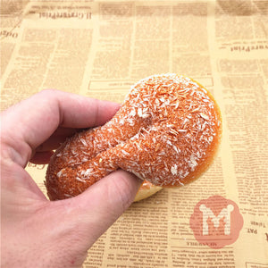 Squishy Toys Simulate Soft Donuts Coconut Bread Home Office Decor