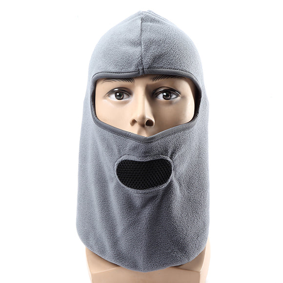 Winter Warm Skiing Mask Outdoor Riding Windproof Cap Motorcycle Fleece Hood