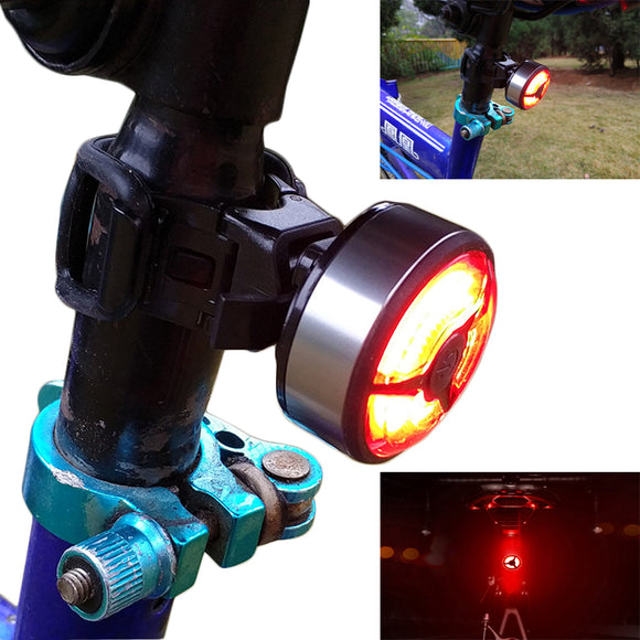 XANES TL08 120LM COB LED 5 Modes IPX4 Waterproof Bike Tail Light USB Charging Warning Light