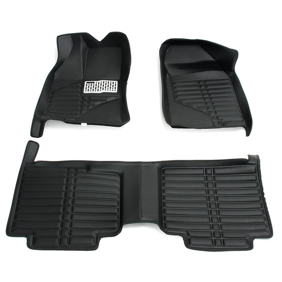 Car Floor Mats Front Rear Liner Mat Cover Left Rudder TPE XPE Leather for Ford Edge 2007-2013
