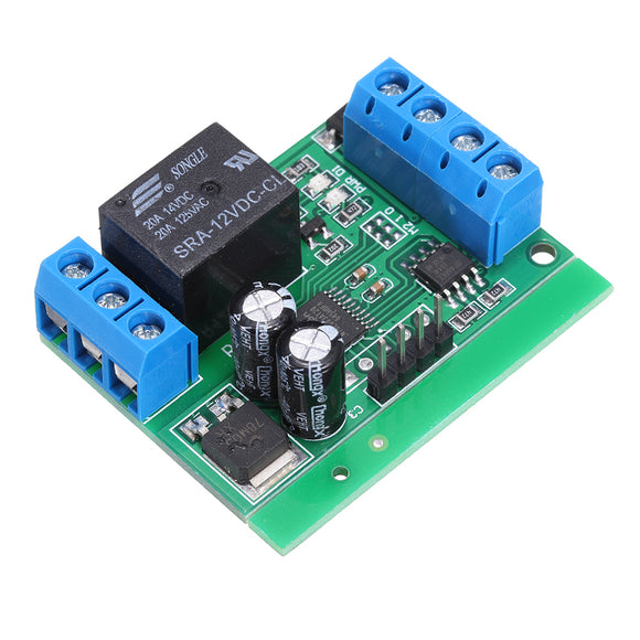 1Channel RS485 MODBUS RTU Serial Port Multi-function Relay Module PLC Controller for Smart Home 12V DC