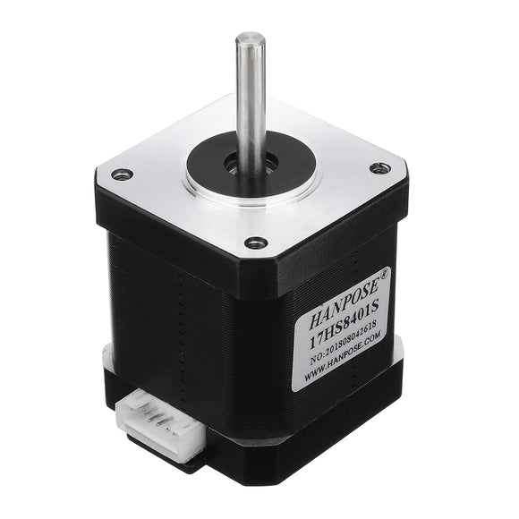 HANPOSE 17HS8401-S 48mm Nema 17 Stepper Motor 42 Motor 42BYGH 1.8A 52N.cm 4-lead for 3D Printer CNC Laser