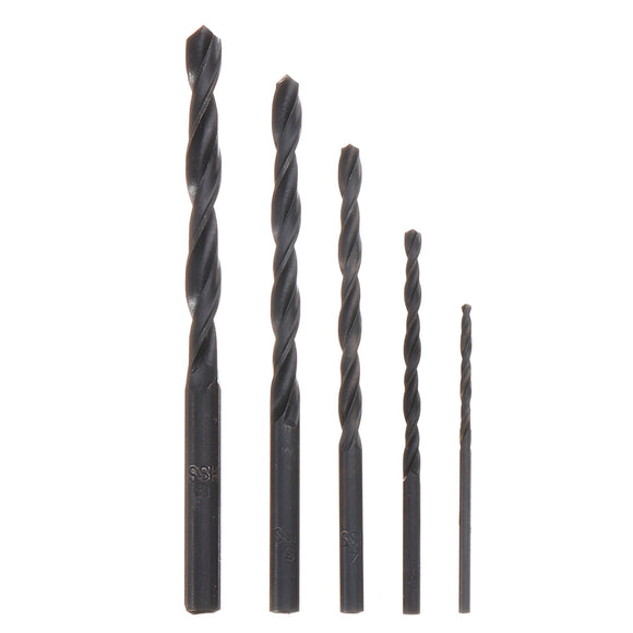 JIMI Upgrade 2-6mm 5Pcs Drill Bits HSS-CO Cobalt Twist Drill Bit For Bosch Dremel Rotary Tool