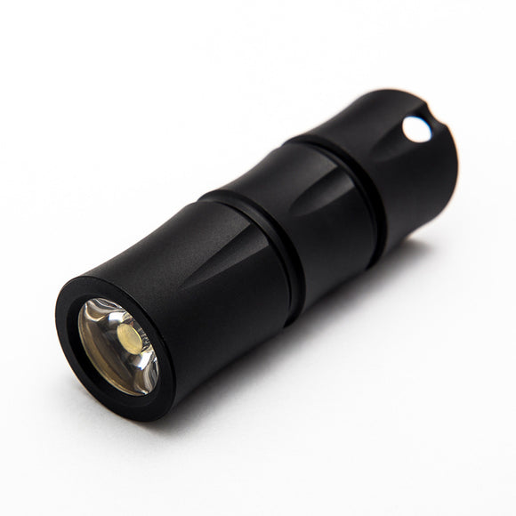 XANES 120 Lumens Mini Flashlight 10180 Battery IPX6 Waterproof USB Rechargeable 2 Modes 20g Lightweight Torch Light Hunting Emergency Lamp