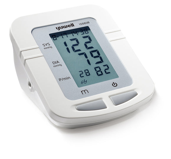 Yuwell YE660B Arm Blood Pressure Monitor Large LCD Sphygmomanometer Blood Pressure Health Measurement