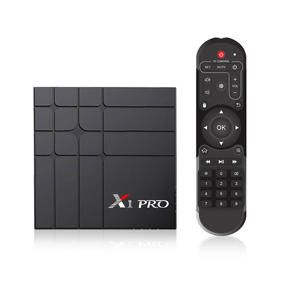 X1 PRO RK3318 4GB RAM 32GB ROM 5G WIFI Android 9.0 4K VP9 H.265 TV Box