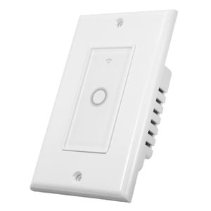 Excellway 110V Smart WiFi Wall Switch Smart Touch Light Switch Remote Control Lights