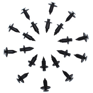 20pcs 6mm&7mm Motorcycle Fairing Panel Fastener Clips Rivet For Suzuki Trim