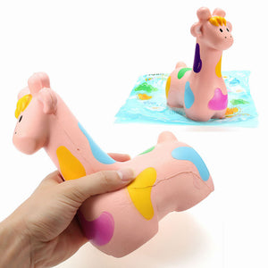 NO NO Squishy Giraffe Jumbo 20cm Slow Rising With Packaging Collection Gift Decor Soft Squeeze  Toy
