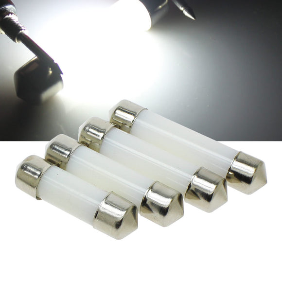 1PC DC9-16V 6W 31MM / 36MM / 39MM / 41MM C5W LED Bulb Double Tip Bulbs Car Dome Light