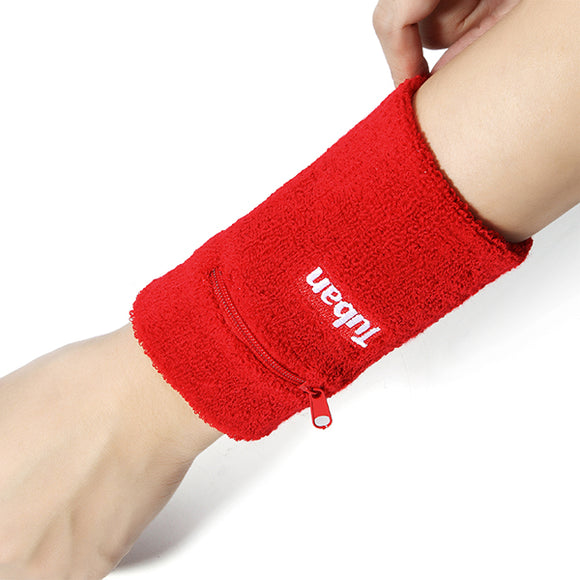 1 Pair Cotton Wrist Wrap Support Brace for Outdoor Basketball Volleyball Badminton