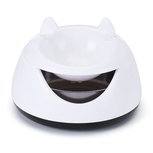 1.5L Cat Shape Water Dispenser Fountain Luminous Light Water Pet Bowl Pet Drinking Accessoirs