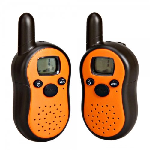 KALOAD 2pcs 0.5Watt FRS/GMRS T2101 Mini Intercom Handheld Set 22 Channel With LCD Displaying