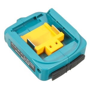 Charger Adapter Dual USB Port Adapter for 12V-22V Makita Li-ion Battery