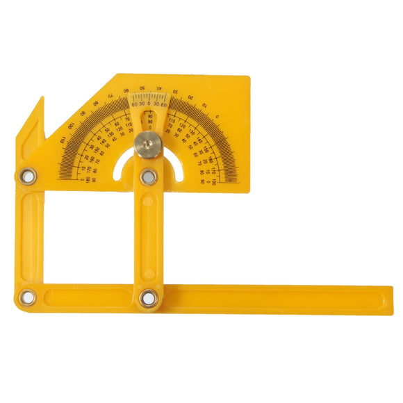 Plastic Adjustable Bevel Angle Gauge Level Indicator Angle Finder Protractor Measurement Tool