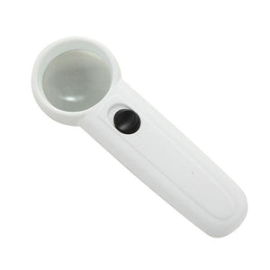 Hand-hold 15X Magnifier Exclamation Mark type With Two LED Light