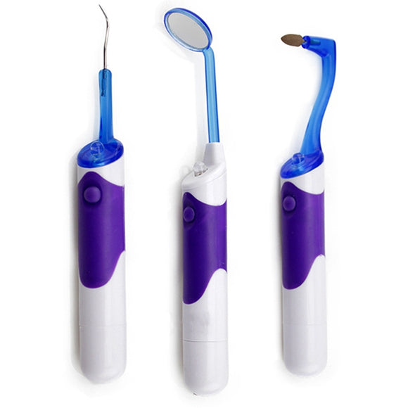 8000 MCD LED Light Mirror Dental Oral Care Teeth Whitening Clean Tool