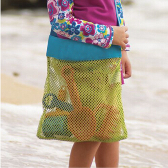 Children Kids Portable Bag Beach Shell Tool Toy Pouch