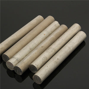 6pcs 127x16mm Magnesium Alloy Rods Bars Magnesium Tube