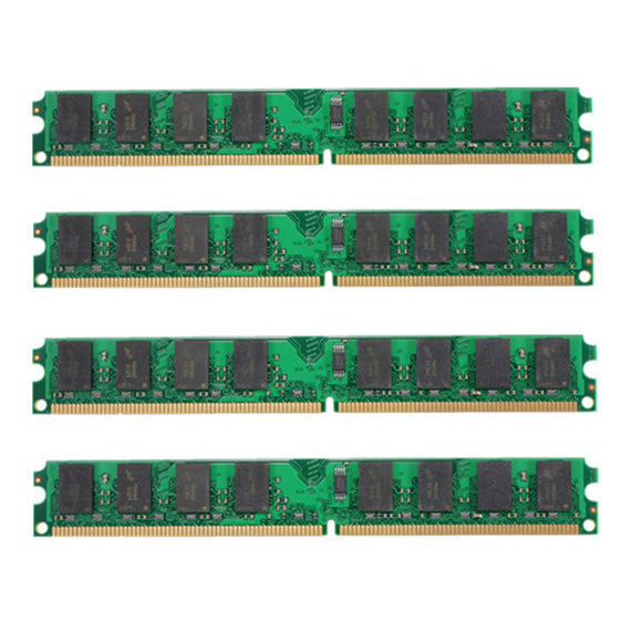 4PCS 2GB DDR2-800MHz PC2-6400 240PIN DIMM AMD Motherboard Computer Memory RAM