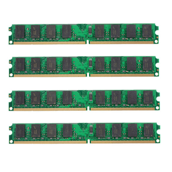 4PCS 2GB DDR2-800MHz PC2-6400 240PIN DIMM AMD Motherboard Memory RAM