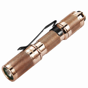 LUMINTOP Copper Tool XP-G2 R5 And Nichia LED 110LM Mini Keychain Flashlight
