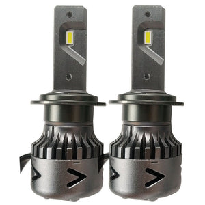 2PCS 110W 12400LM H7 Car Headlight CSP 1860 LED Bulb Headlamp IP68 Waterproof Replace Bulbs White Lights