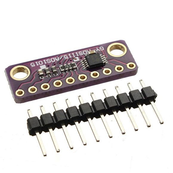 5Pcs I2C ADS1115 16 Bit ADC 4 Channel Module With Programmable Gain Amplifier For Arduino RPi