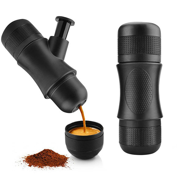 Honana Portable Manual Coffee Maker Outdoor Handheld Mini Pressing Coffee Espresso Machine