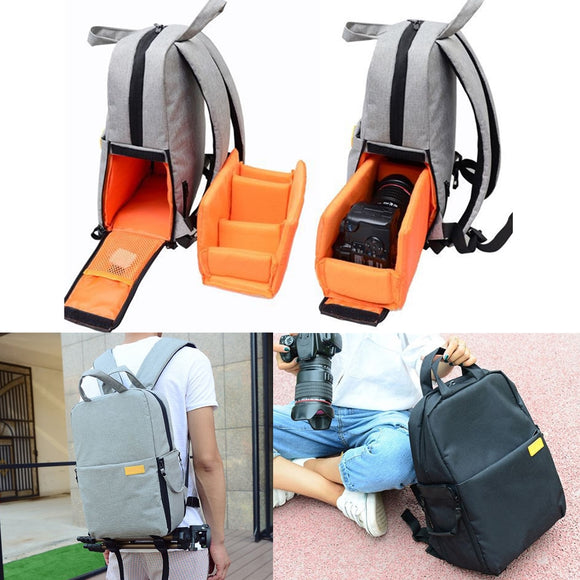 Nylon DSLR Digital Camera Backpack Travel Outdoor Case Professional Photography Storage Shoulder Bag