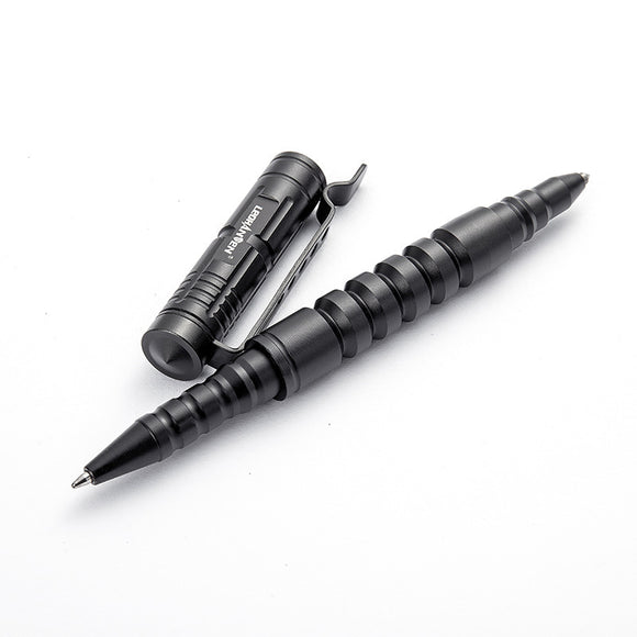 LeoHansen B8S Tactical Pen Survival Pen with Tungsten Steel Attack Head Writing Gel Pen
