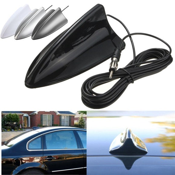 Universal Black Shark Fin Car Truck RV Radio Stereo Antenna