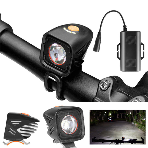 XANES XL11 1000LM 2 LED Bike Light IPX6 180Floodlight 4 Modes Power Display Intelligent