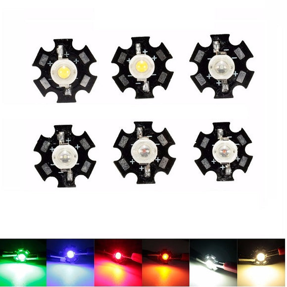 High Power LED PCB Bulb Beads Chips Car Indoor Reading Lamp Aquarium Heat Sink