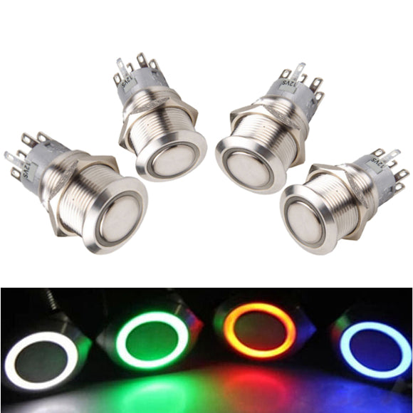 Motorcycle Double Flash Hazard lights Switch Button