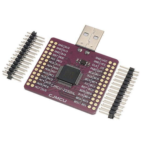 CJMCU-2232 FT2232HL USB TURN UART/FIFO/SPI/I2C/JTAG/RS232 Module External Memory