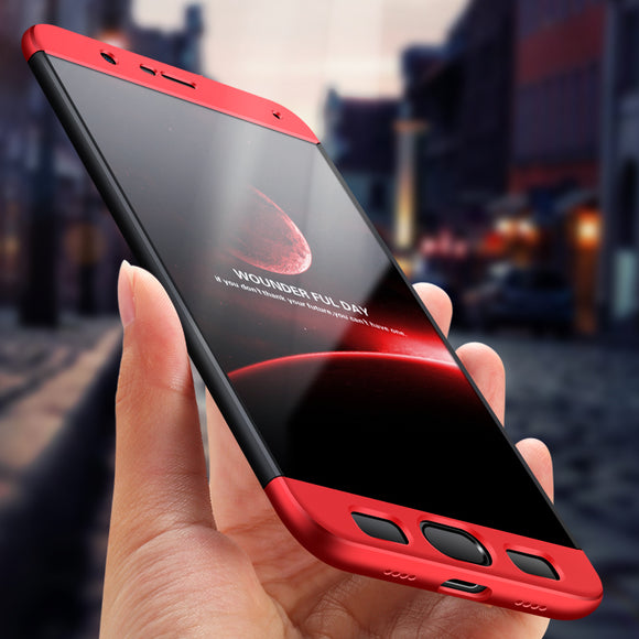 Bakeey 3 in 1 Double Dip Full Body Ultra Thin Shockproof Hard PC Protective Case for Xiaomi Mi Note 3