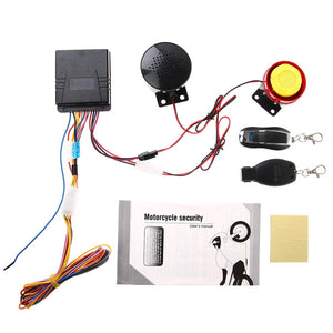 FEYCH Motorcycle Motor Bike Scooter Anti Theft Security Remote voice Alarm